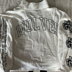 Darc Sport Large Drawstring Cropped Sweater